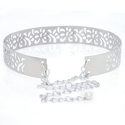 Gold high-end electroplated waist seal wholesale