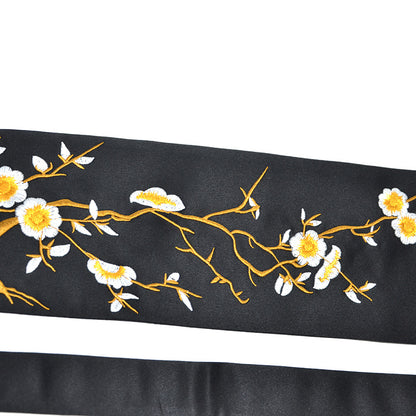 Embroidery strap wide waist seal