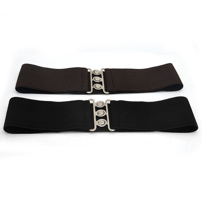 Easy buckle close-fitting elastic waist chain