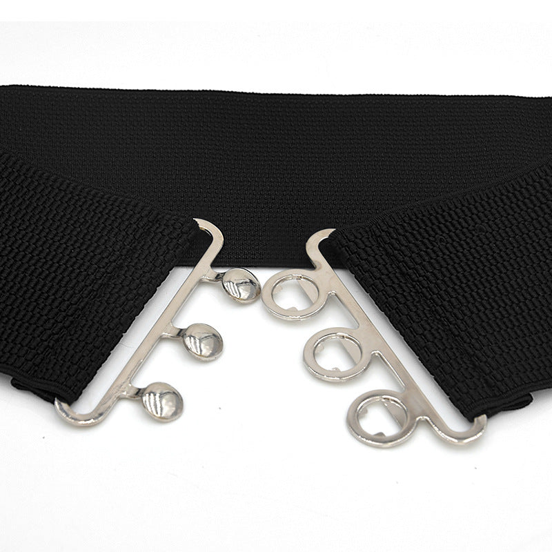 Easy buckle close-fitting elastic waist chain