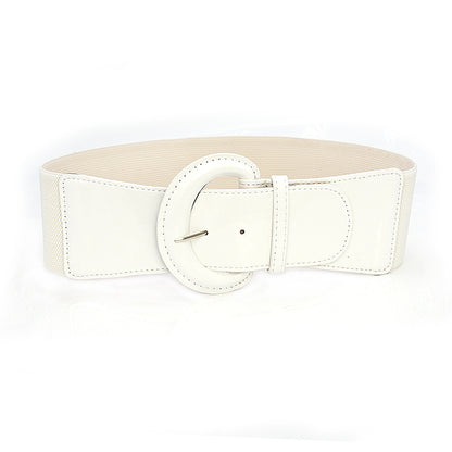 Elastic wide waist seal, belt