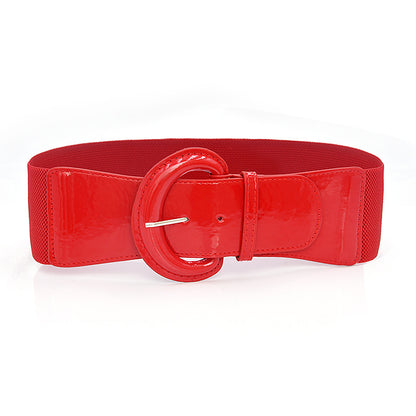 Elastic wide waist seal, belt