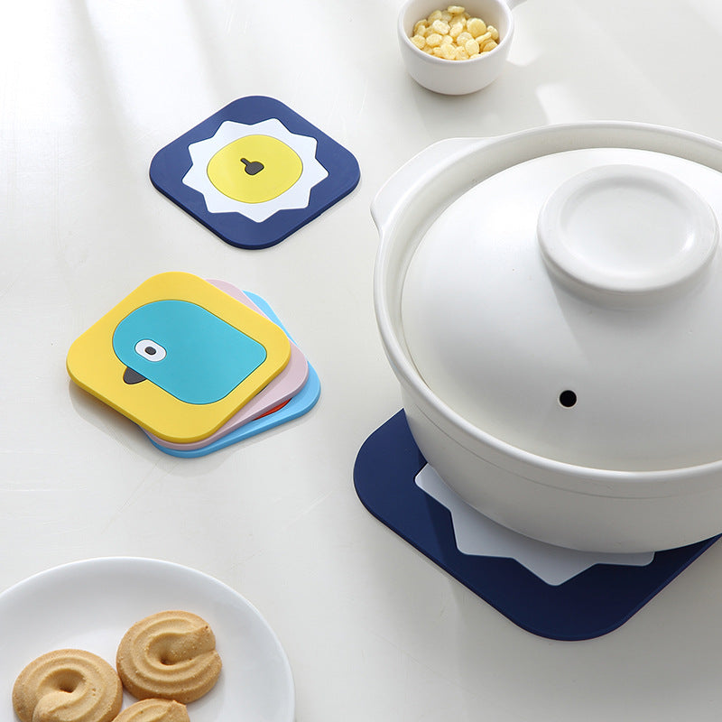 Cartoon Heat-Resistant Mat (Pot Holder, Placemat)