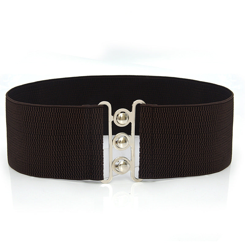 Easy buckle close-fitting elastic waist chain