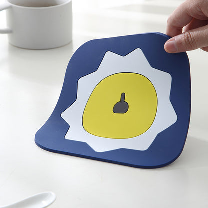 Cartoon Heat-Resistant Mat (Pot Holder, Placemat)