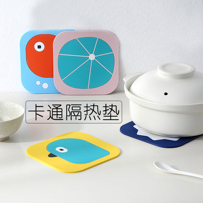 Cartoon Heat-Resistant Mat (Pot Holder, Placemat)