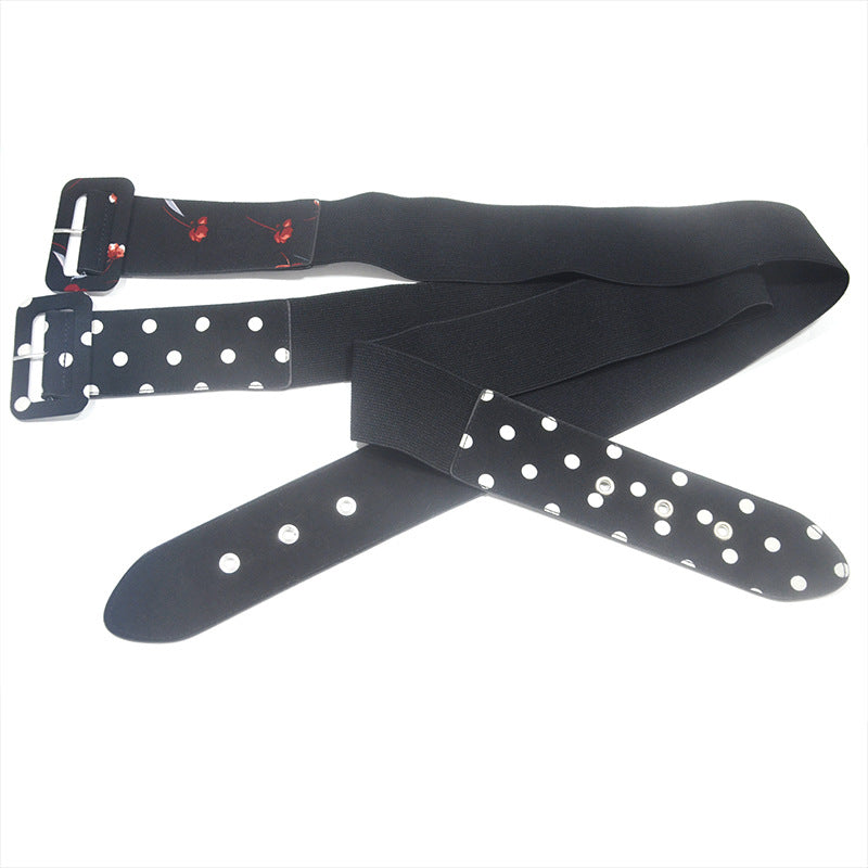 Suede Printed Soft Belt Women's
