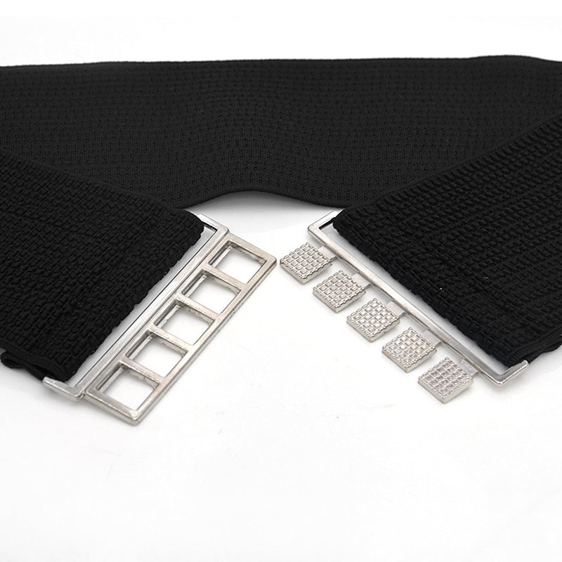 fashion Women's elastic wide belt versatile