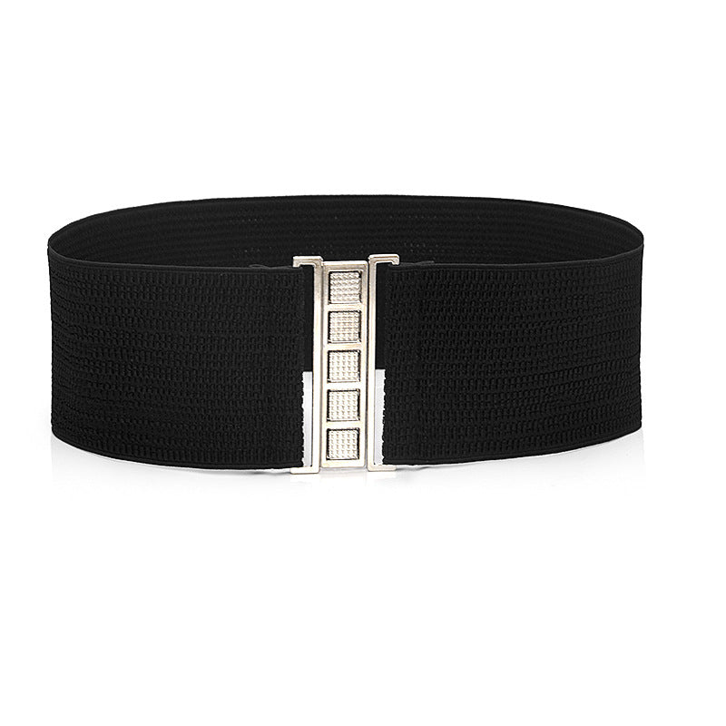 fashion Women's elastic wide belt versatile