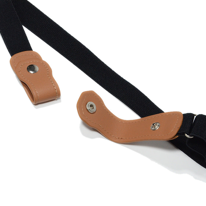 Elastic elastic band slim waist seal with jeans