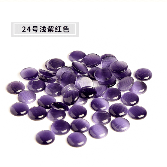 opal round flat bottom ring surface