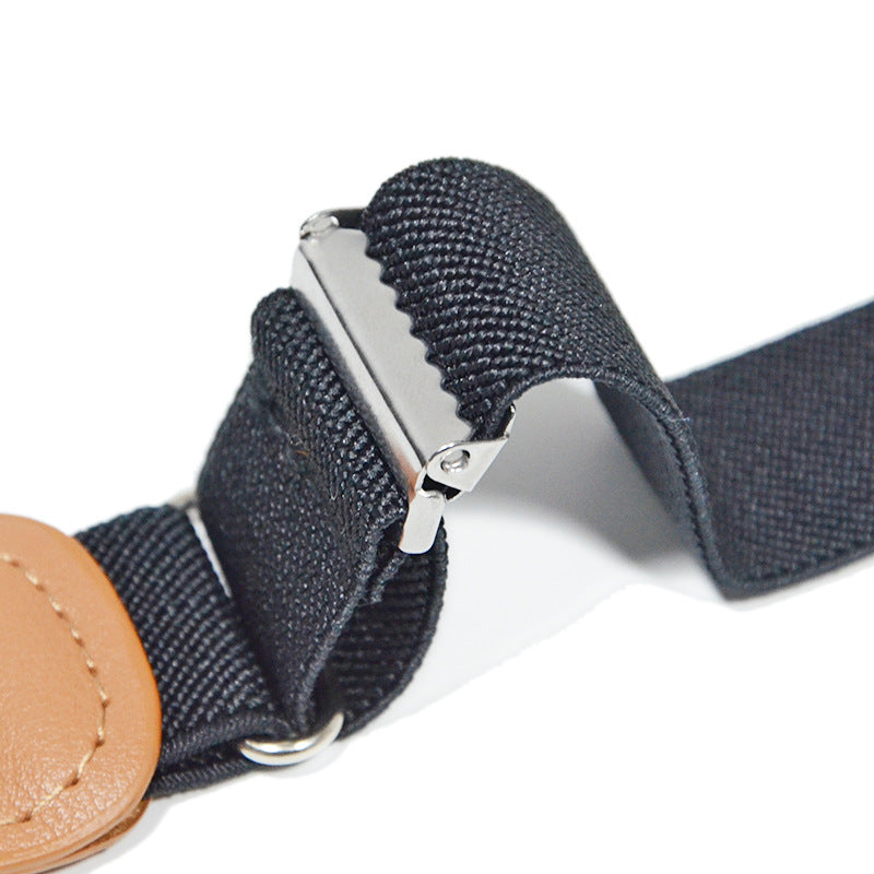 Elastic elastic band slim waist seal with jeans