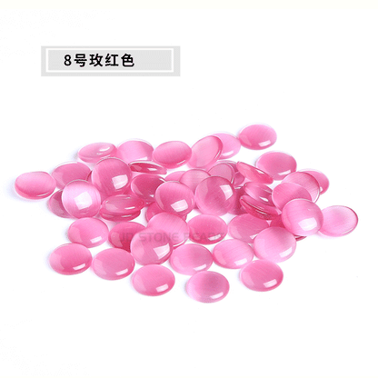 opal round flat bottom ring surface