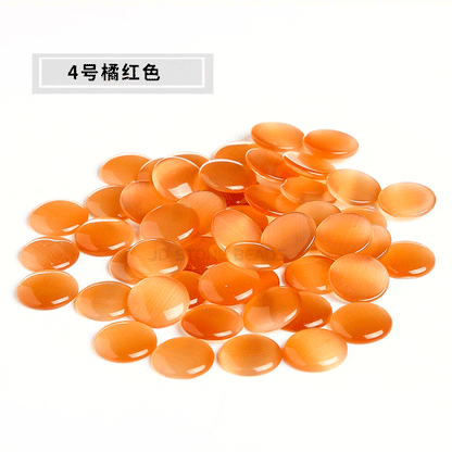 opal round flat bottom ring surface