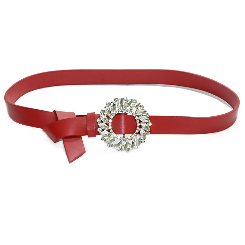Rhinestone Crystal Ladies Belt