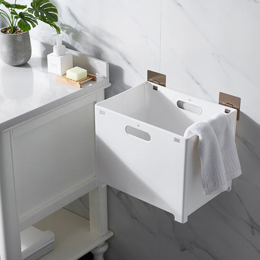 Wall-Mounted Foldable Laundry Basket