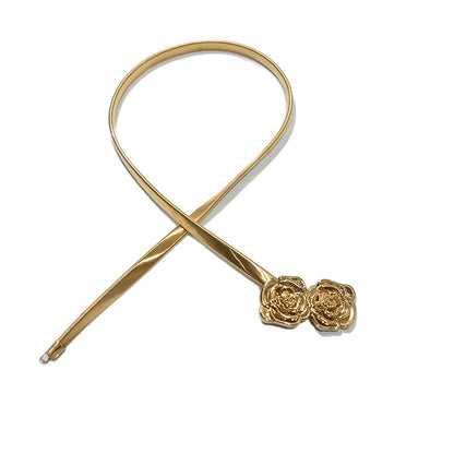 Rose Pair Spring Waist Chain