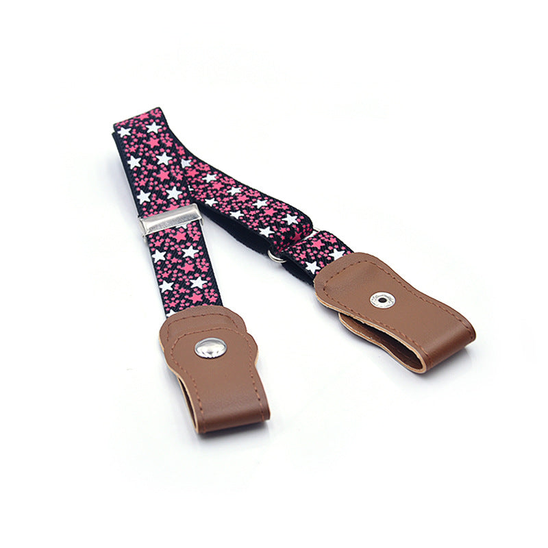 Children's elastic elastic belt