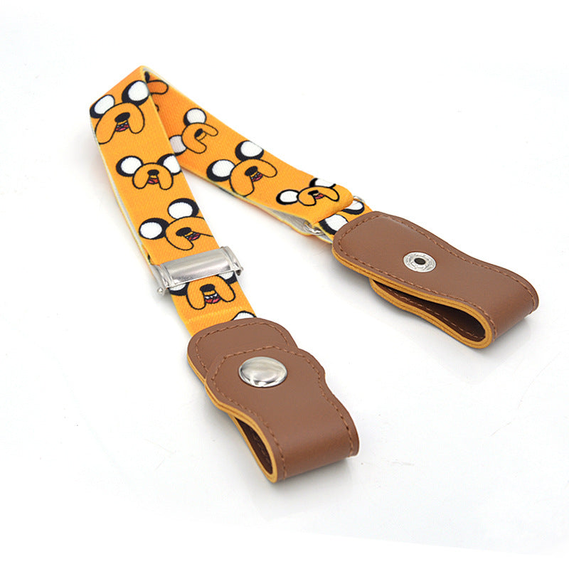 Children's elastic elastic belt