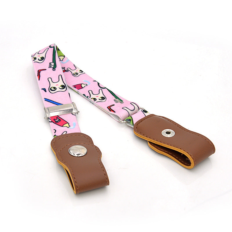 Children's elastic elastic belt