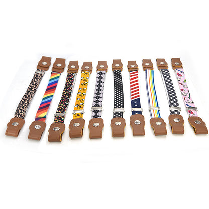 Children's elastic elastic belt