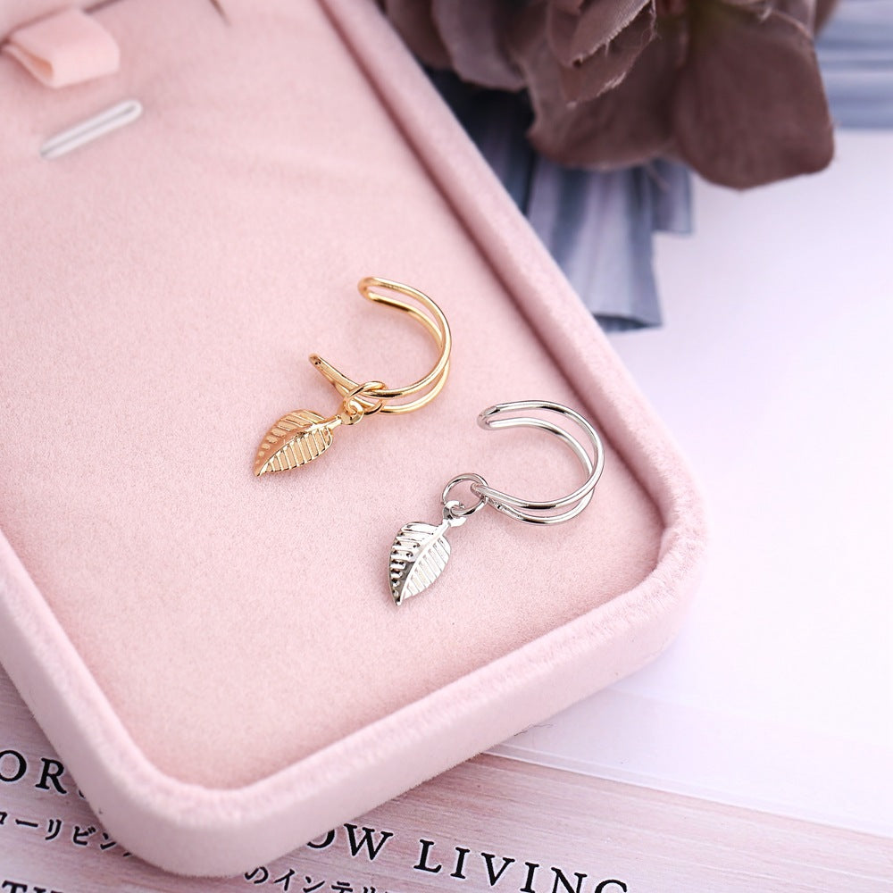 C-shaped cartilage clip non-pierced earrings