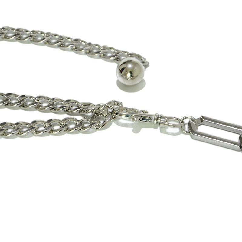 Stainless alloy waist chain