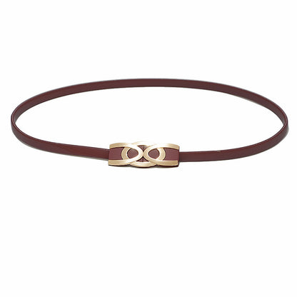 Bow spring waist chain