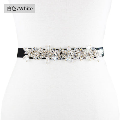Crystal Diamond Belt Women