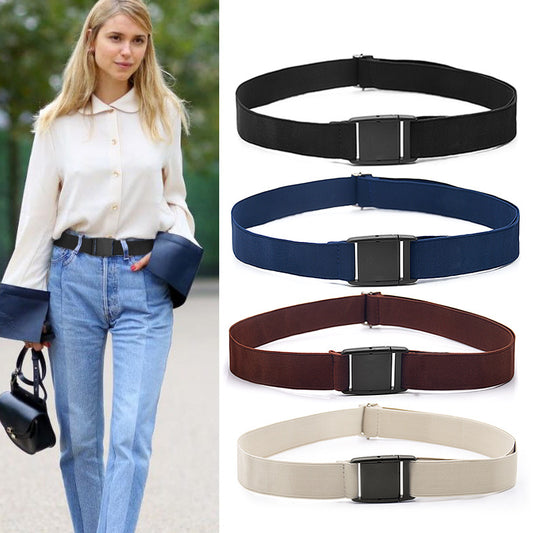 Buckle-free elastic elastic invisible belt