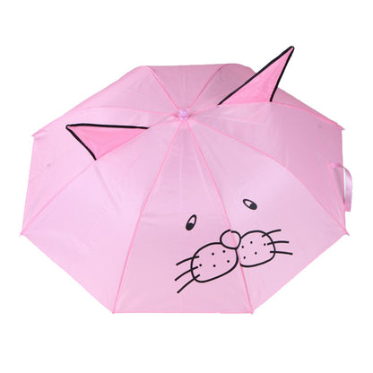 Children's 3D Shaped Umbrella for June 1st with Pointed Ears