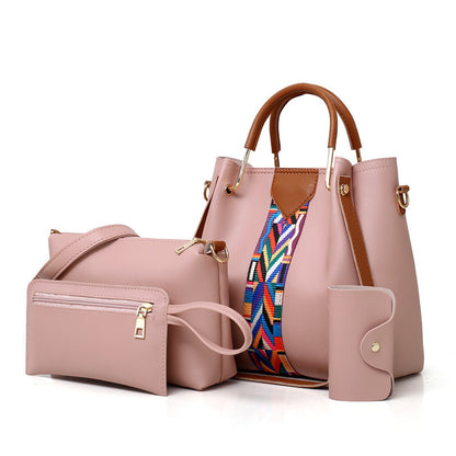 Fashion women's bag four-piece set