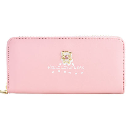 Double zipper large capacity mobile phone bag