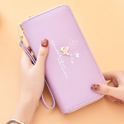 Wallet Female long mobile phone bag