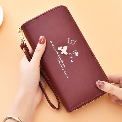 Wallet Female long mobile phone bag
