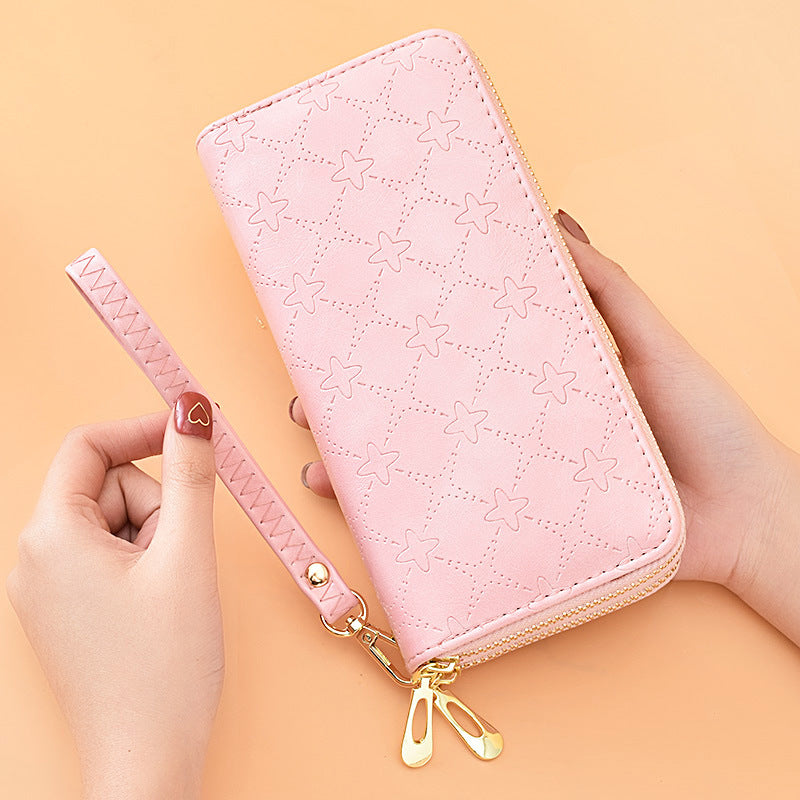 Handbag Women's Double Zipper Wallet