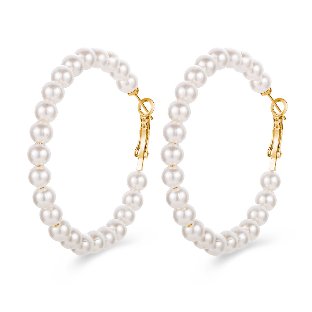 Retro Ins Style Artificial Pearl Earrings