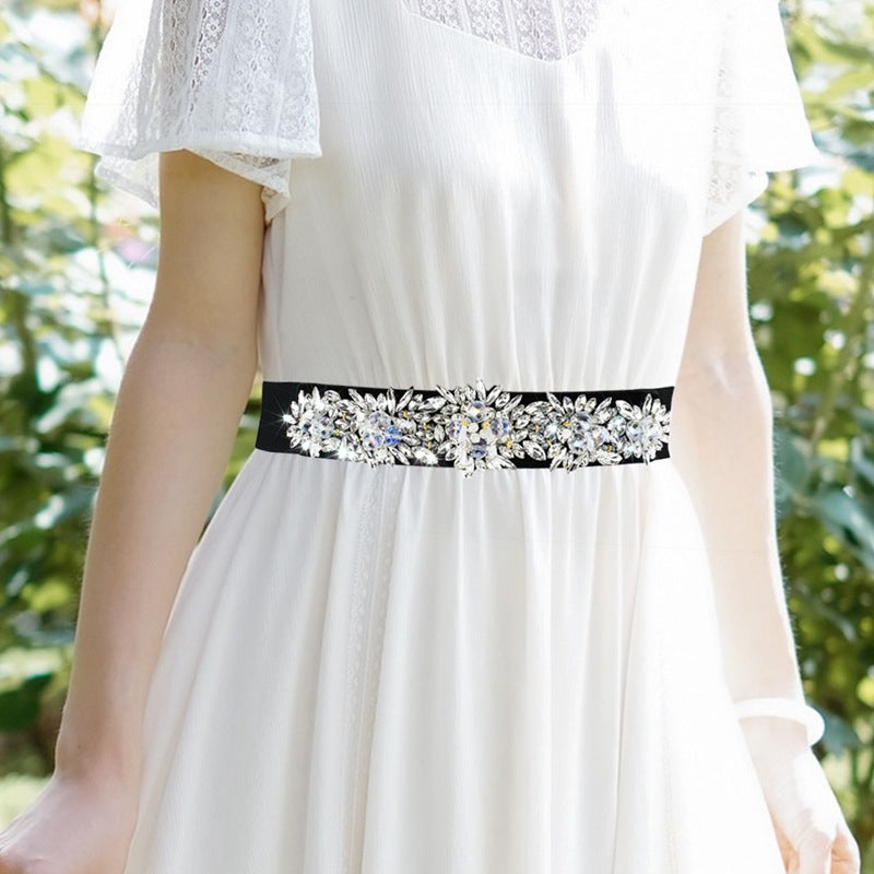 Crystal elastic waist seal