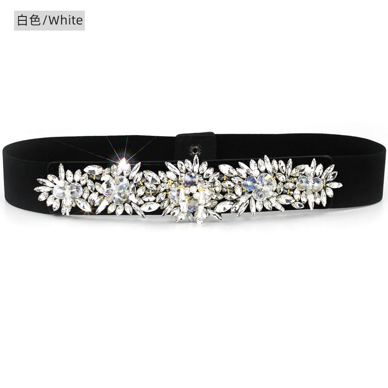 Crystal elastic waist seal