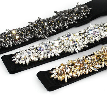 Crystal elastic waist seal