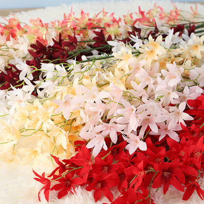 Orchid cross cherry blossom lilac orchid line artificial flower