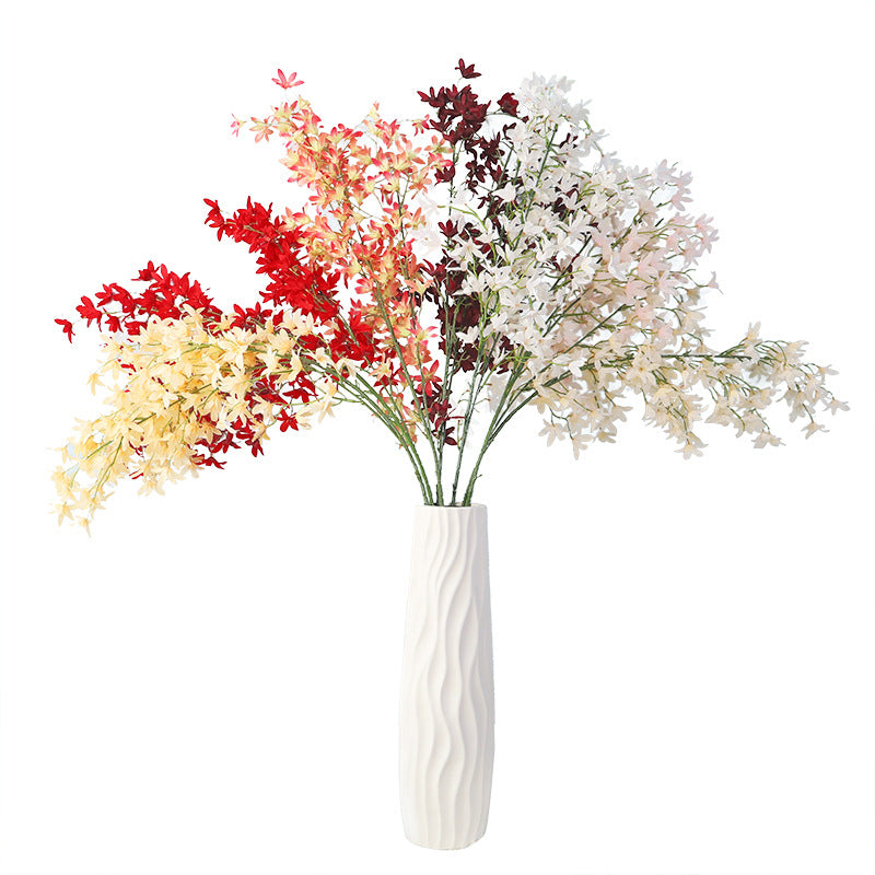 Orchid cross cherry blossom lilac orchid line artificial flower