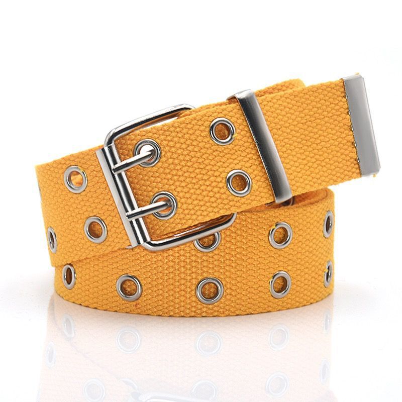 Hollow jeans belt