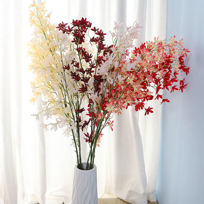 Orchid cross cherry blossom lilac orchid line artificial flower