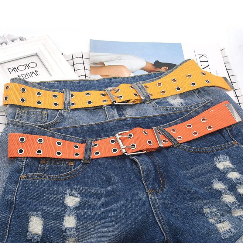 Hollow jeans belt