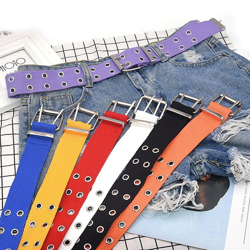 Hollow jeans belt