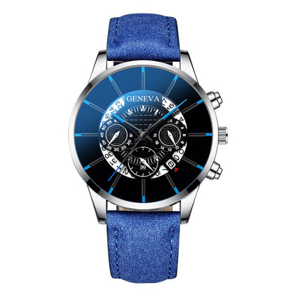 GENEVA watch men's steel belt