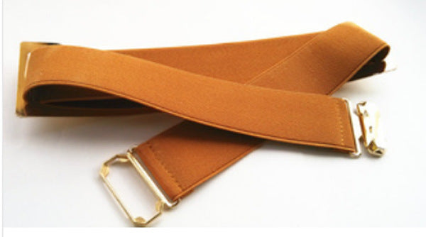 Gold iron sheet, waist belt.