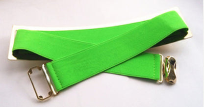 Gold iron sheet, waist belt.