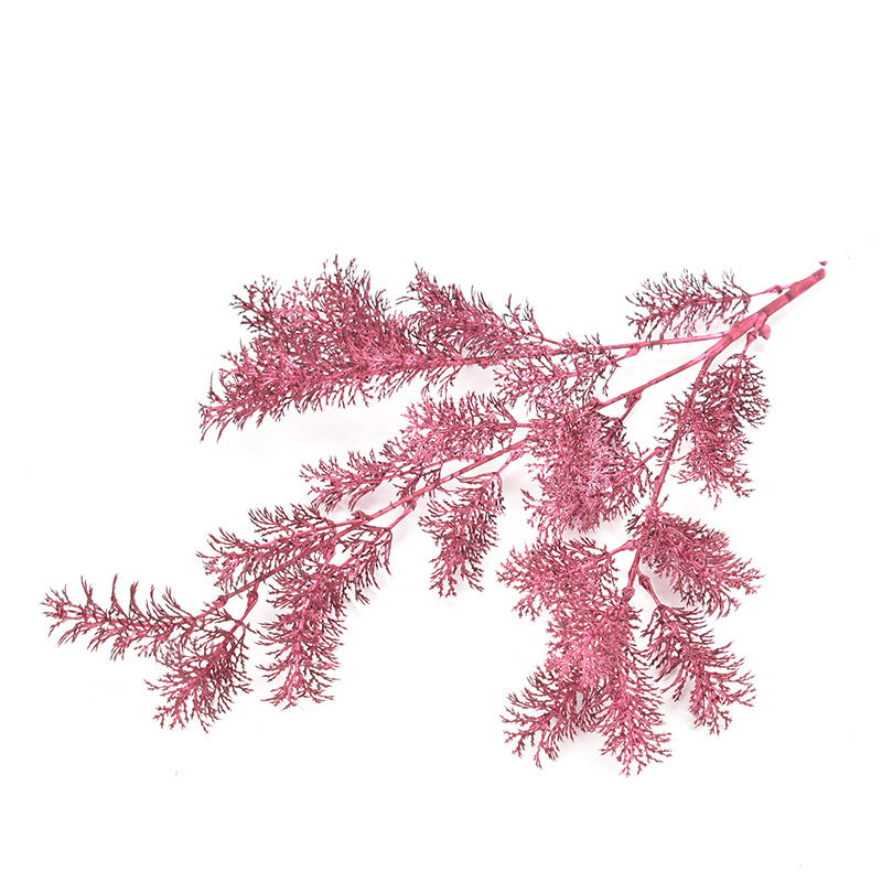 Simulación de pequeña flor de niebla vainilla pequeña de 3 puntas 